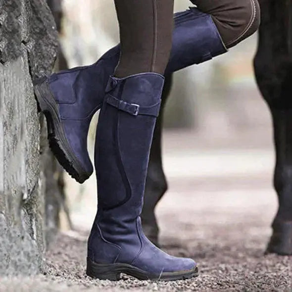 Women's Stylish Waterproof Functional Boots Purple