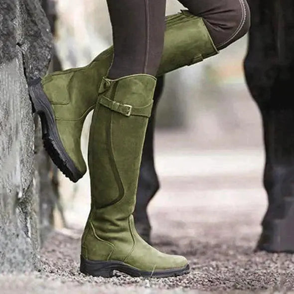 Women's Stylish Waterproof Functional Boots Green