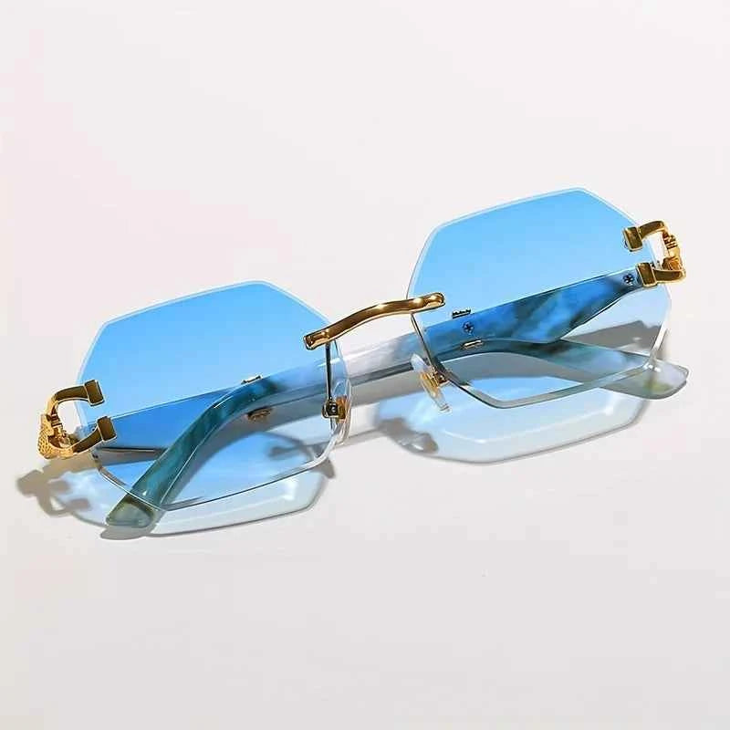Stylish Leopard Print Frame Sunglasses