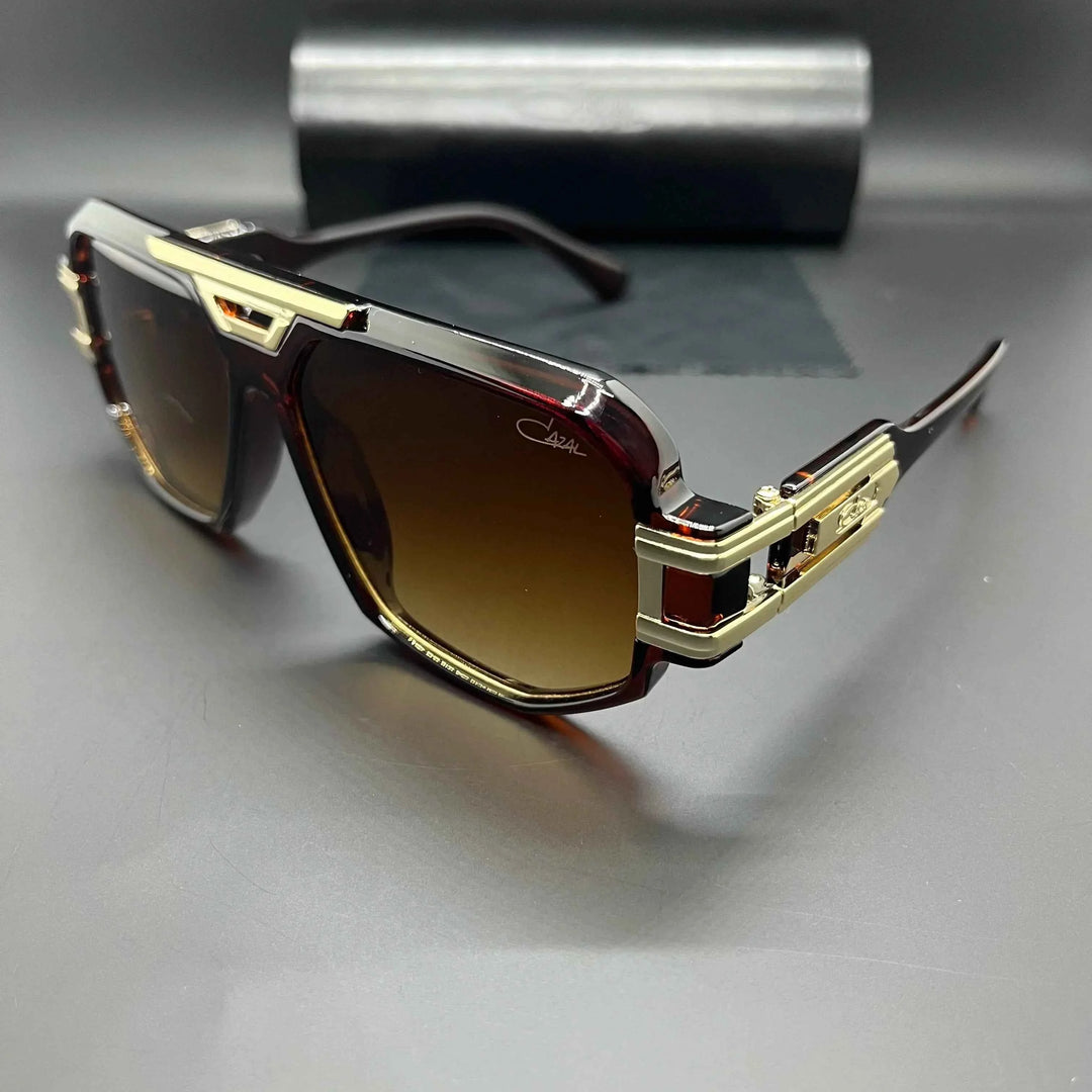 Stylish Marlowe Sunglasses for Ultimate UV Protection Amber Brown