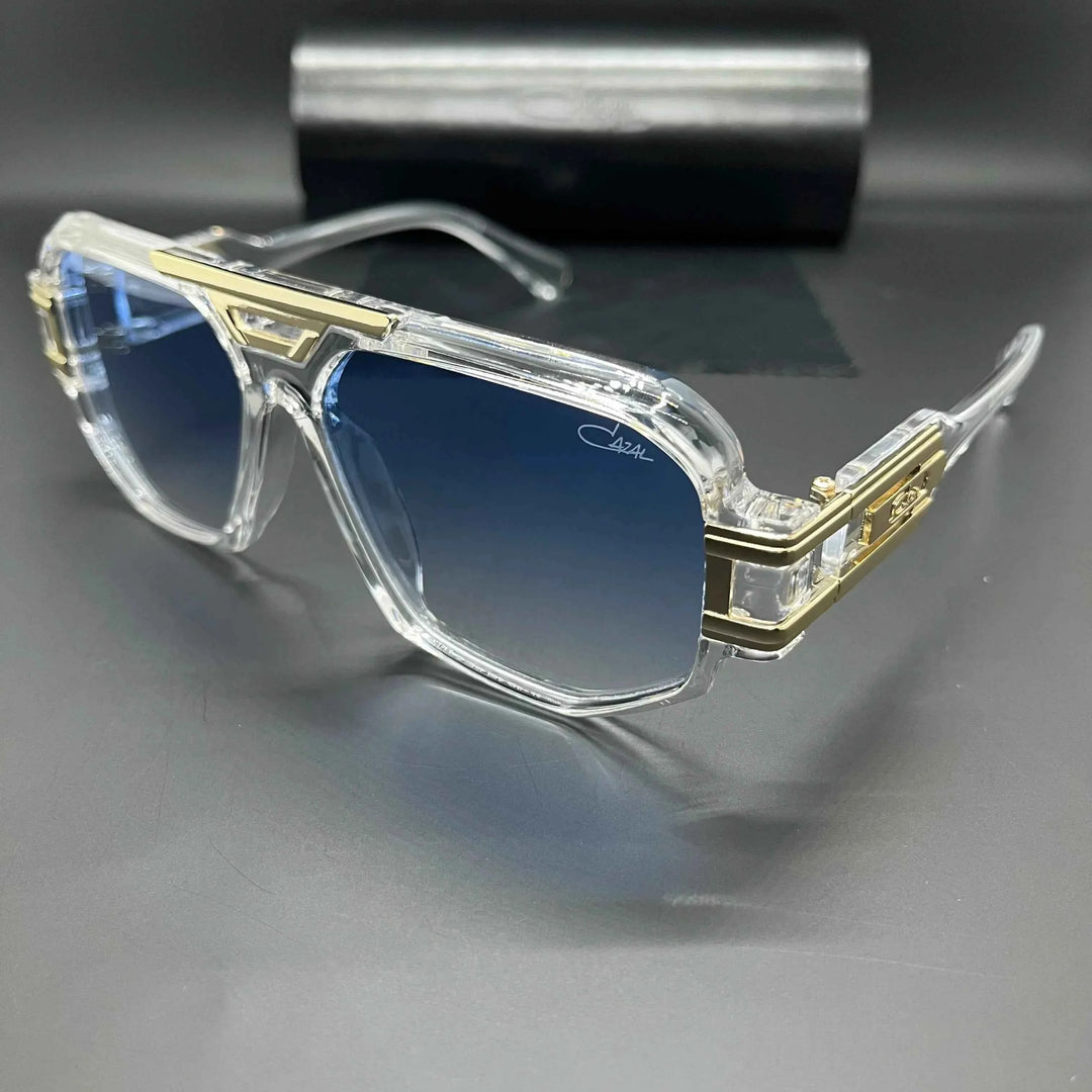 Stylish Marlowe Sunglasses for Ultimate UV Protection Clear Blue