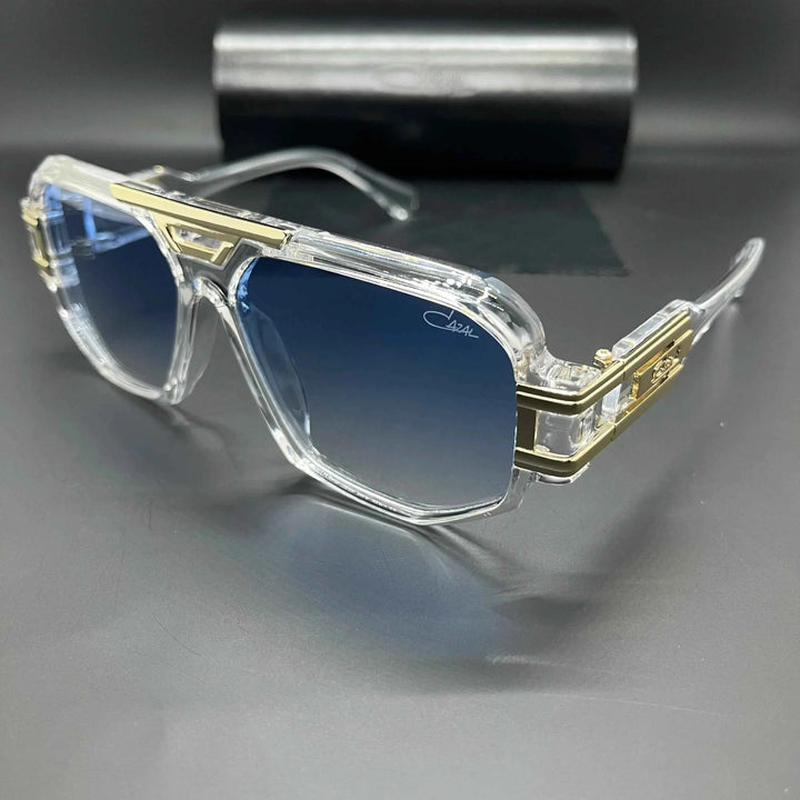 Stylish Marlowe Sunglasses for Ultimate UV Protection Clear Blue