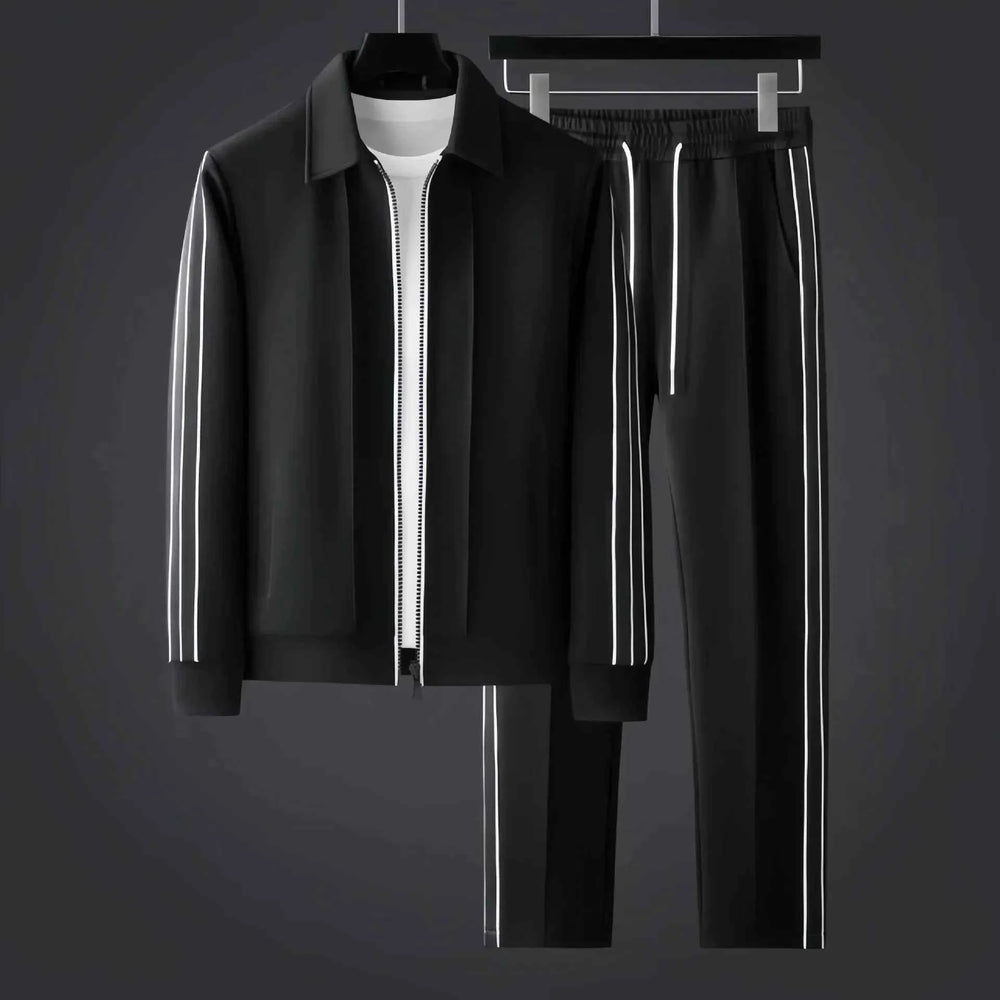 Stylish Tracksuit Set for Ultimate Comfort Black Set