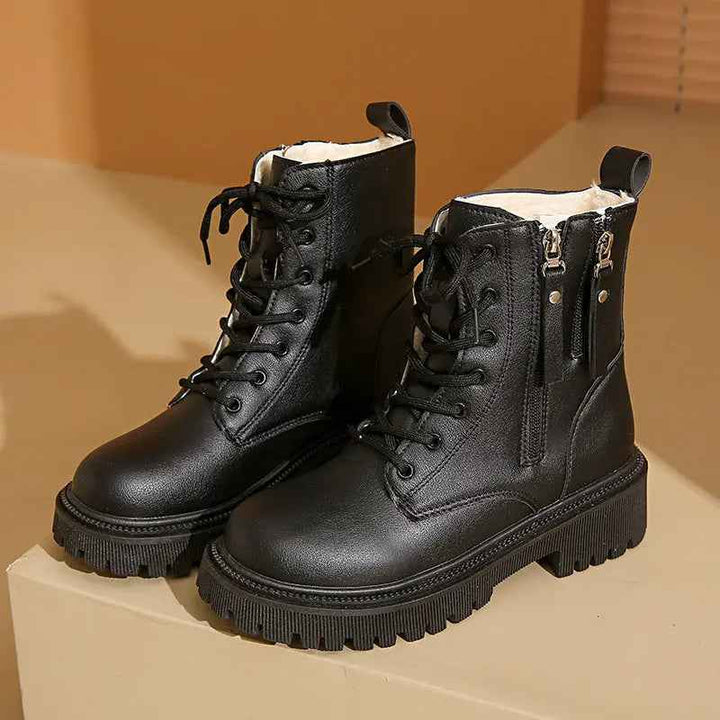 Stylish & Versatile Women's Classic Martin Boots Black