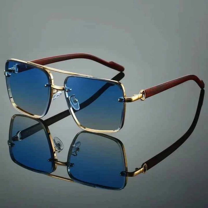 Stylish Wooden Sunglasses Yellowfin Tuna