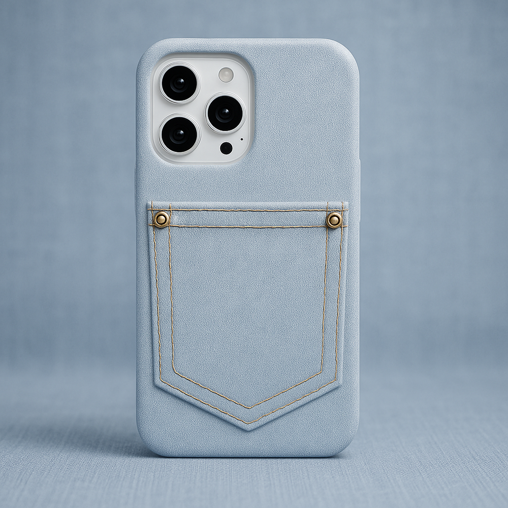 Stylish iPhone Case for Ultimate Protection Light Blue