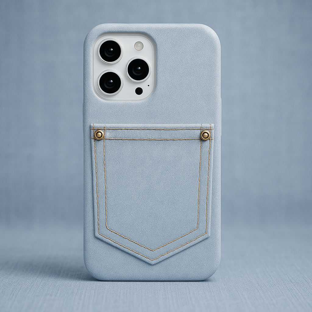 Stylish iPhone Case for Ultimate Protection Light Blue