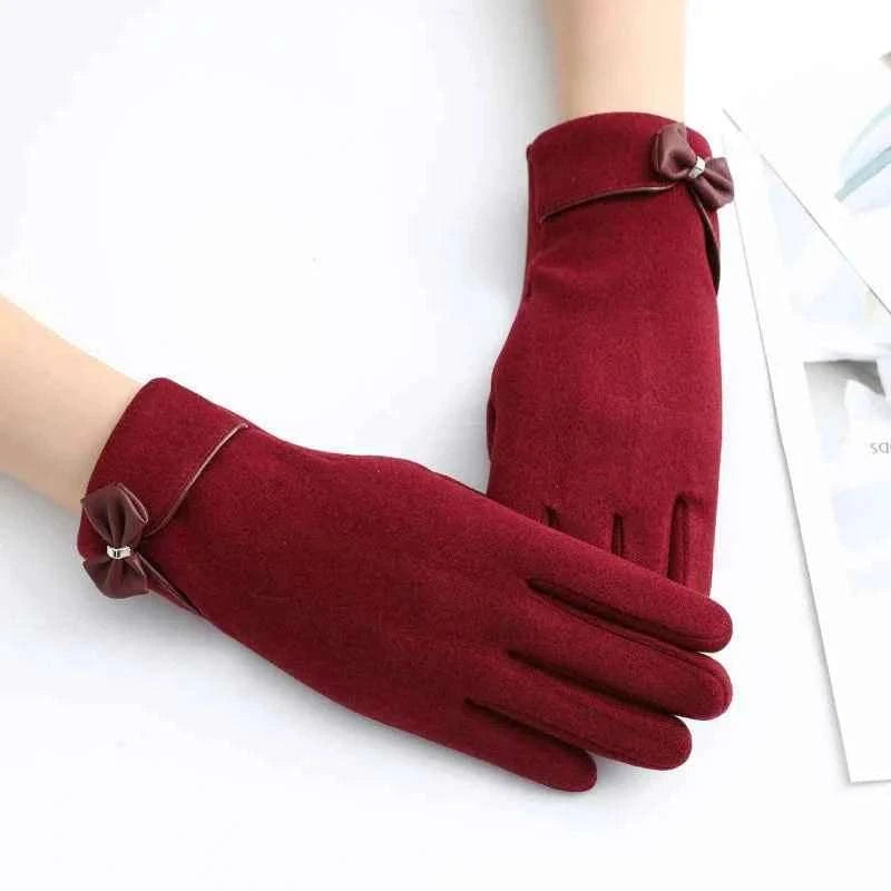 Suede Touchscreen Gloves
