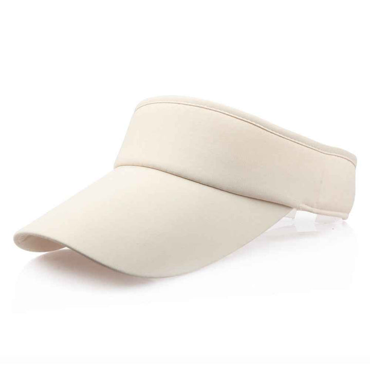 Sun Hat Visor Caps Summer Beach Sunhat Sport Headband Classic Cap Adjustable Sun Sports Visor Hat Baseball Cap Khaki adjustable