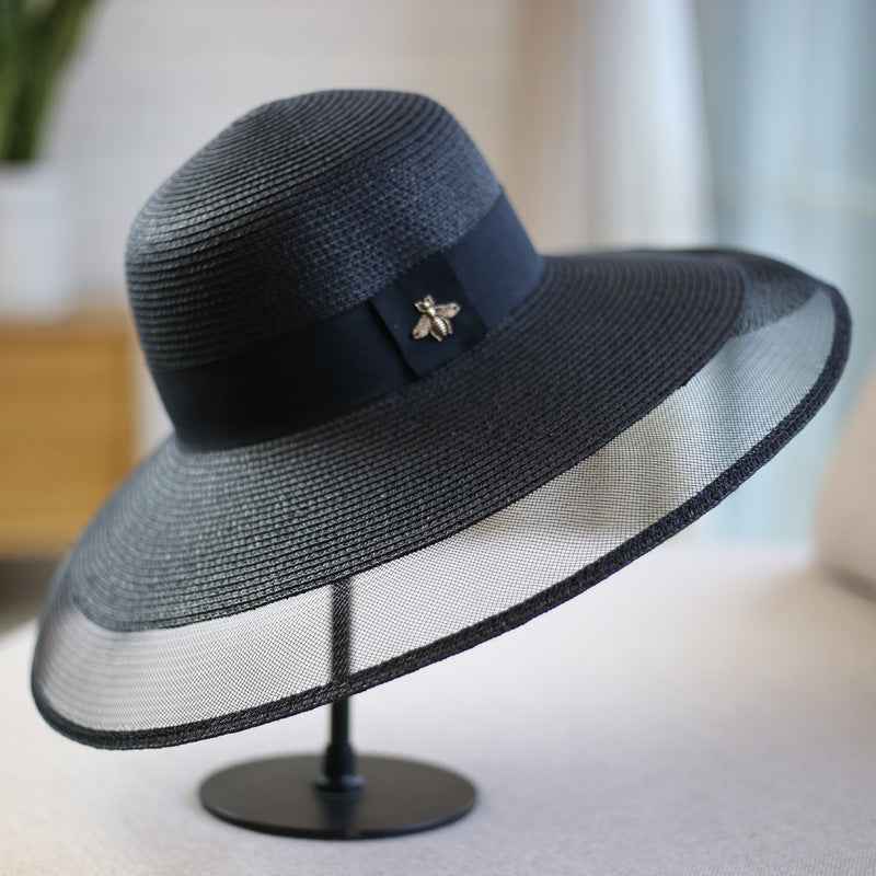 Sun hat female sun hat Black