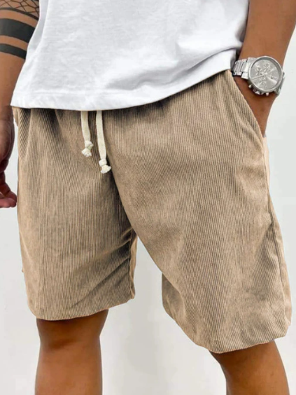 Frederick | Comfortable Everyday Shorts Khaki