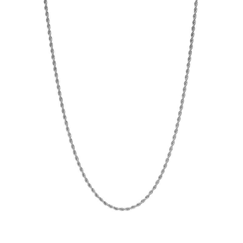 Tesse | Women's Gold-Colored Stainless Steel Necklace 45cm Silver