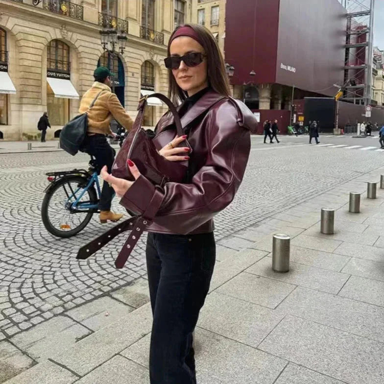 Textured Zip Jacket for Women - Stylish & Comfortable Outerwear