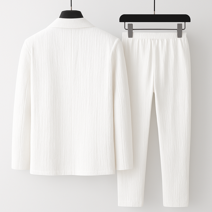 Linen Blazer Set for Effortless Style