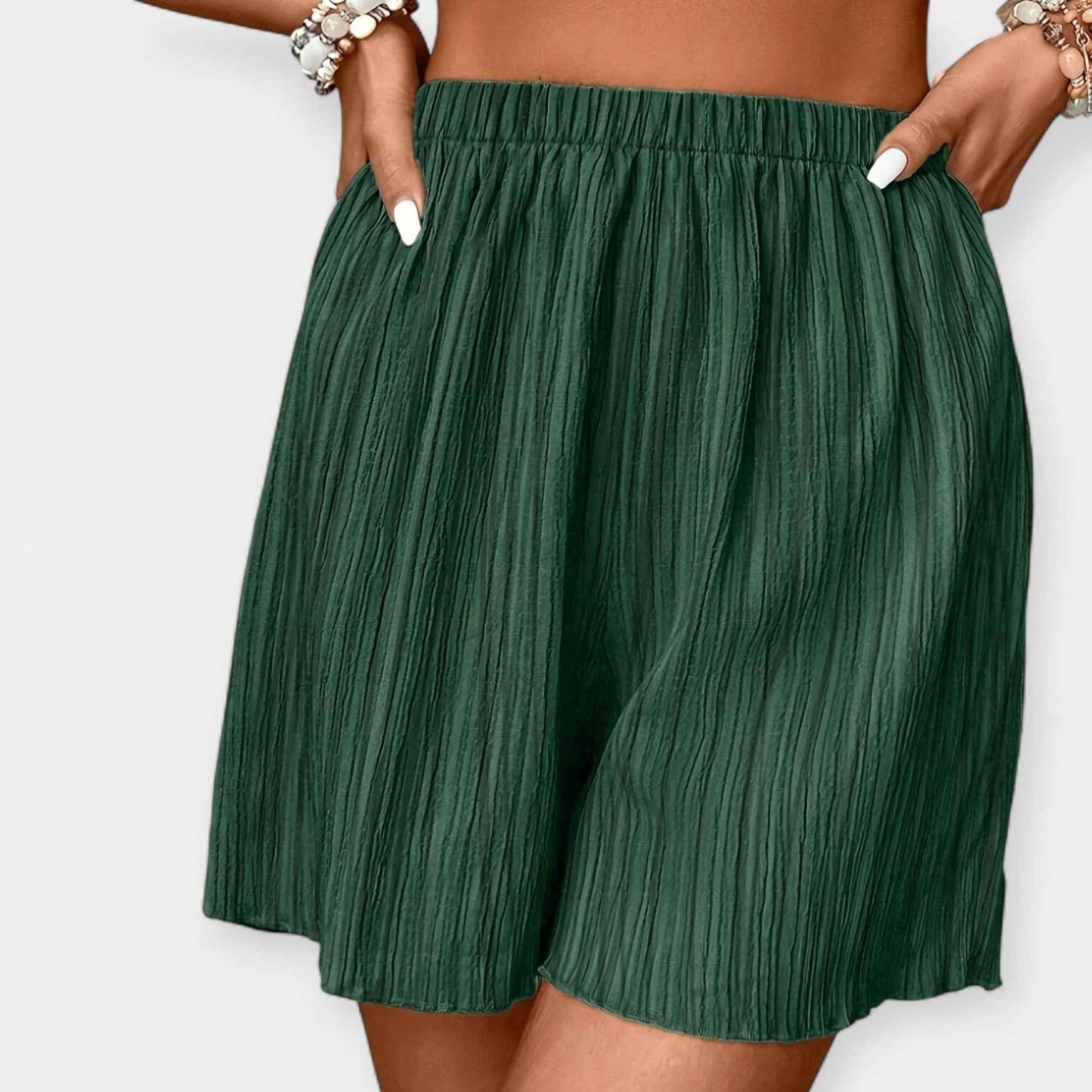 Women's Short Thea Style Green