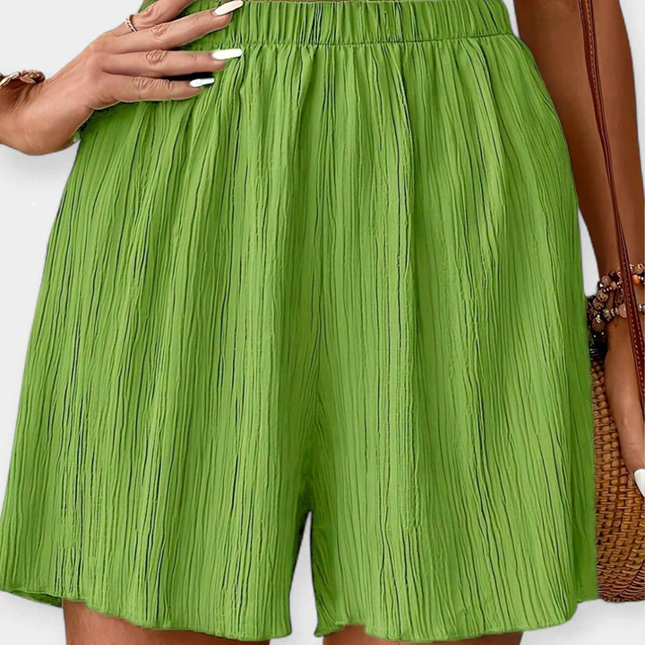Women's Short Thea Style Light Green