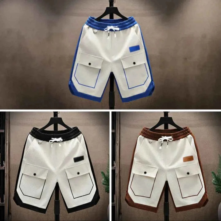 Men's Contrast-Trim Shorts All 3 Colors (Buy 3 Get 1 FREE)