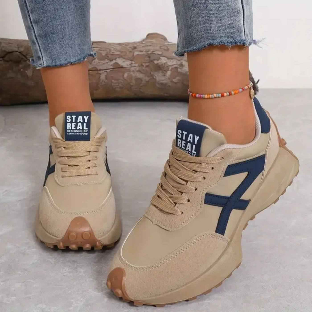 TheraWalk | Slip-Resistant Orthopedic Sneakers Beige