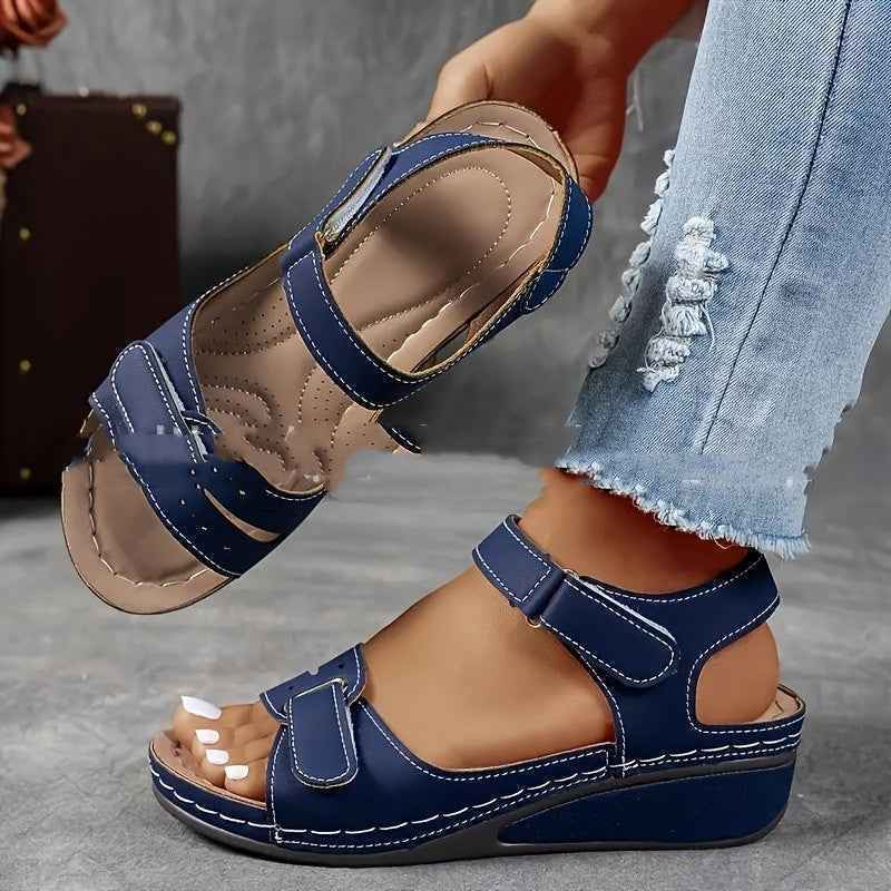 Thick Bottom Plus Size Strap Sandals