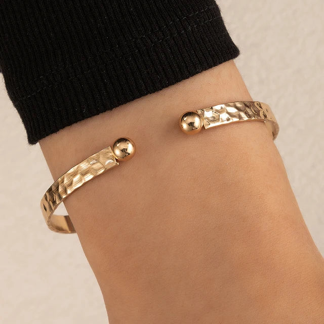 Sophia | Women's Adjustable Gold Cross Design Bracelet Gold 2