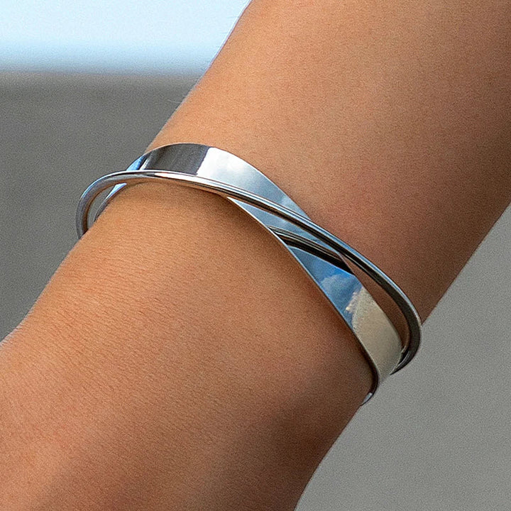 Sophia | Women's Adjustable Gold Cross Design Bracelet
