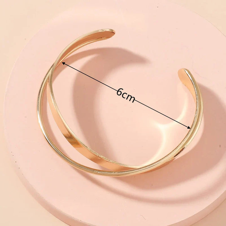 Sophia | Women's Adjustable Gold Cross Design Bracelet
