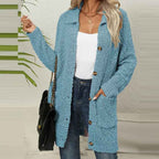 Women's Cozy Long Teddy Vest for Ultimate Comfort Light Blue