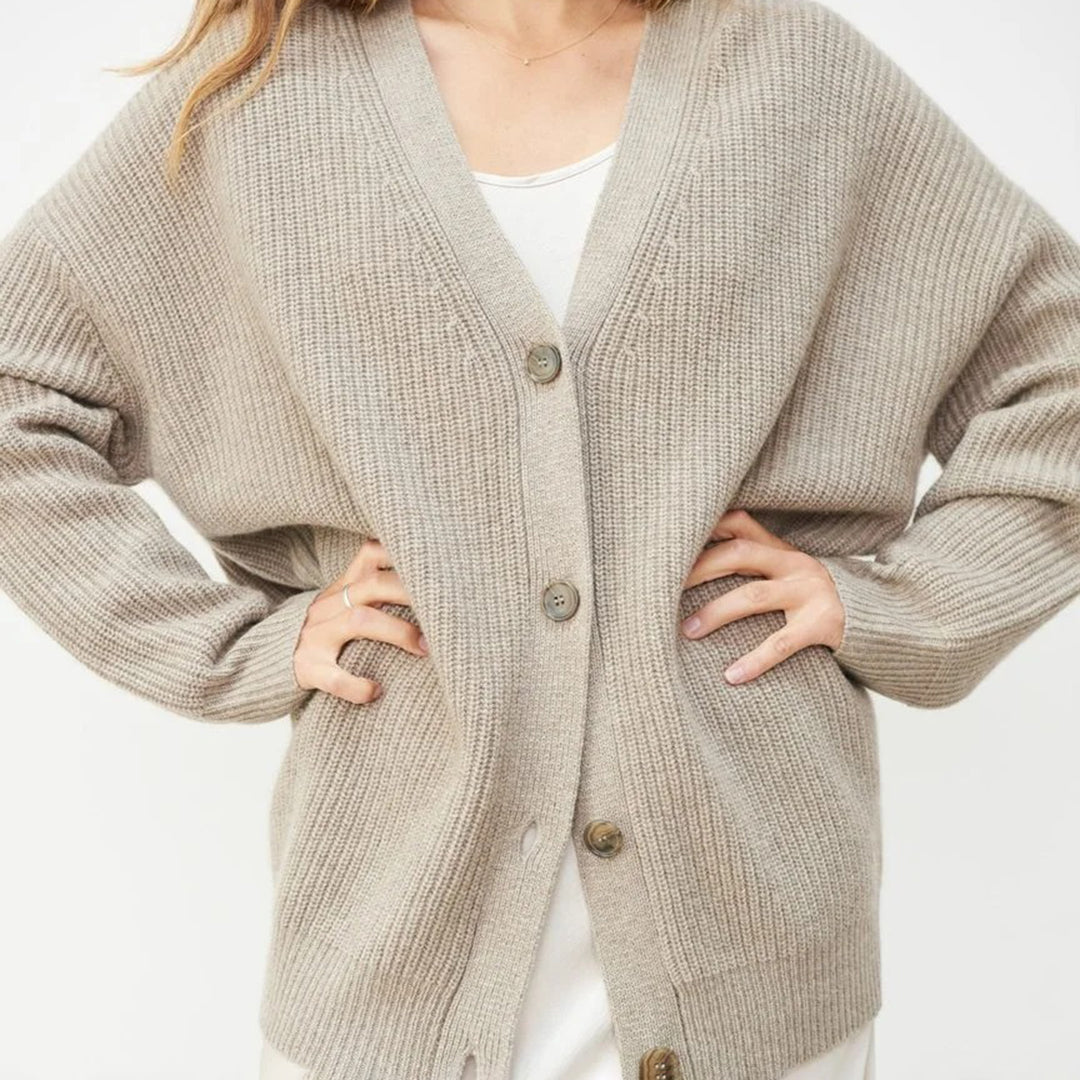 Women's Classic Knit Button Cardigan