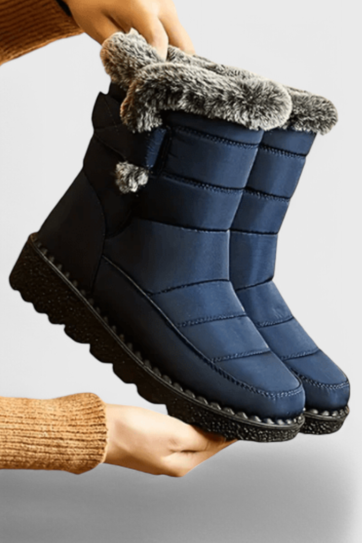 Lexi | Waterproof Boots with Slip-Resistant Sole Blue