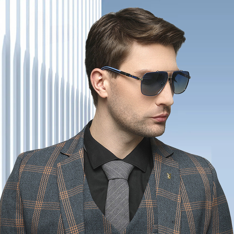 Classic Oxford Aviator Sunglasses for Stylish Protection
