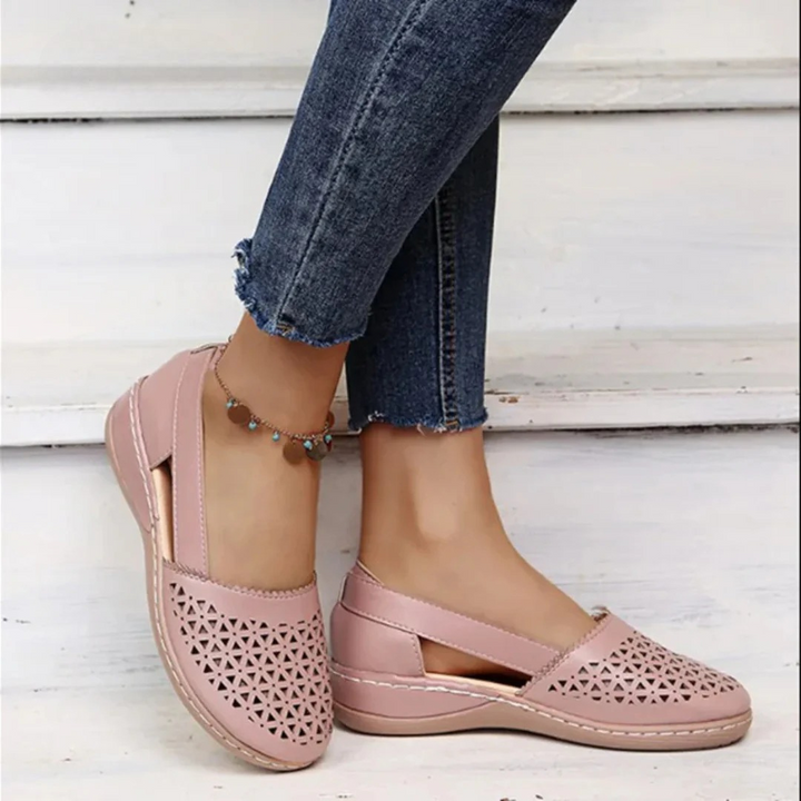 Women's Stylish Slip-On Shoes for Comfort Light Pink