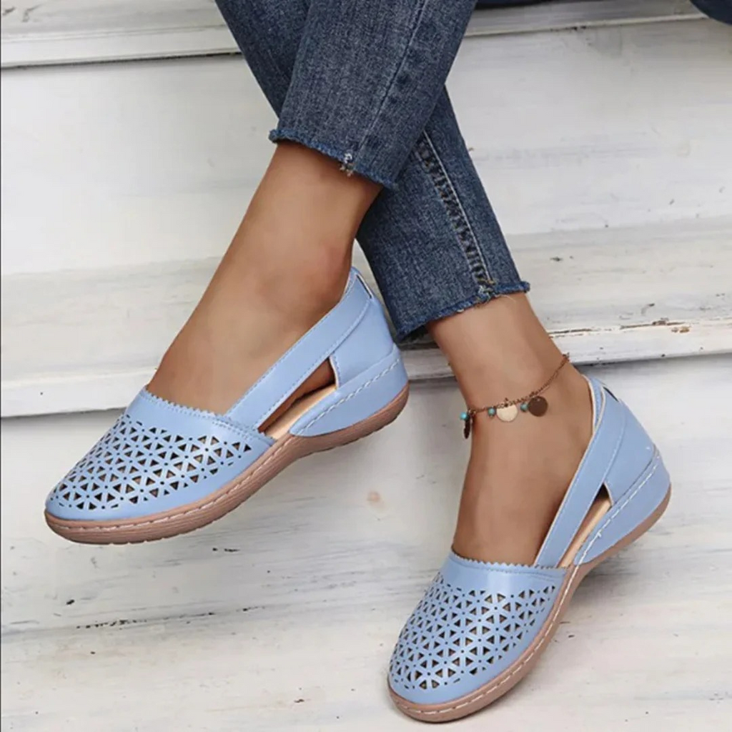 Women's Stylish Slip-On Shoes for Comfort Blue
