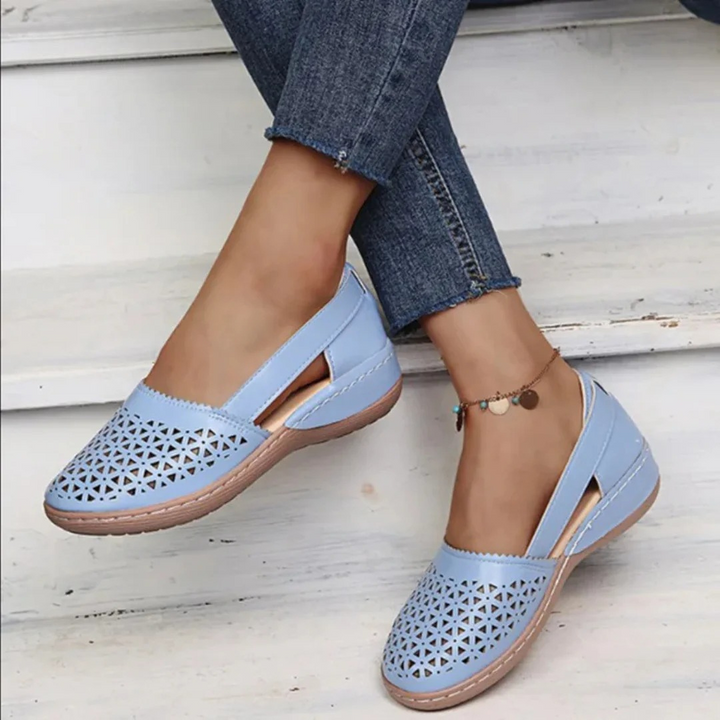 Women's Stylish Slip-On Shoes for Comfort Blue