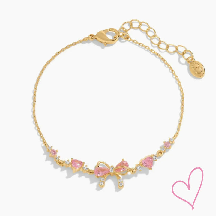 Aura | Women's Elegant Bow Bracelet - Chic Stainless Steel Design