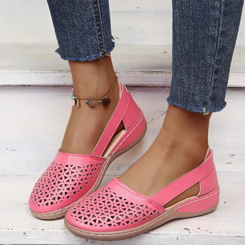Women's Stylish Slip-On Shoes for Comfort Pink