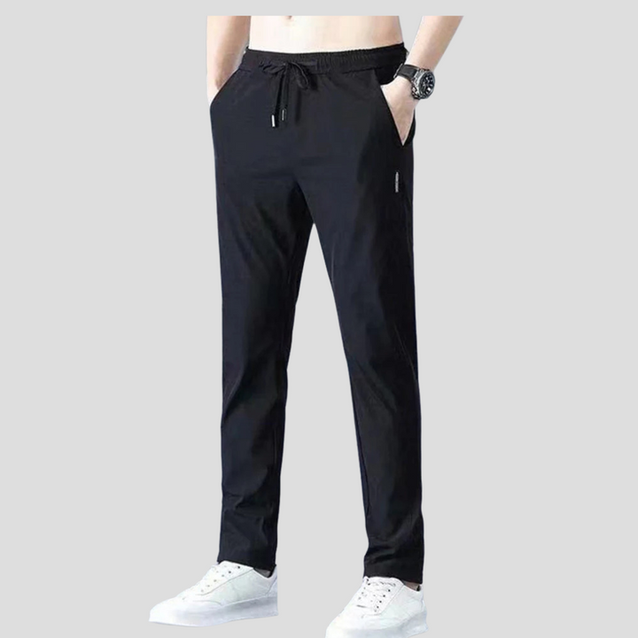 Men's Casual Trousers – Relaxed Fit for Everyday Comfort Black