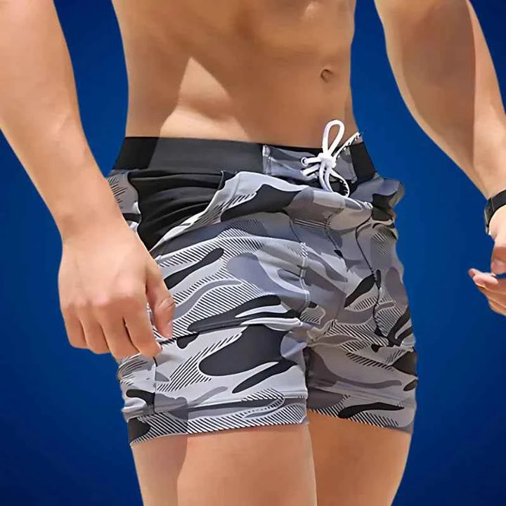 Men's Versatile and Comfortable Swim Shorts Gray