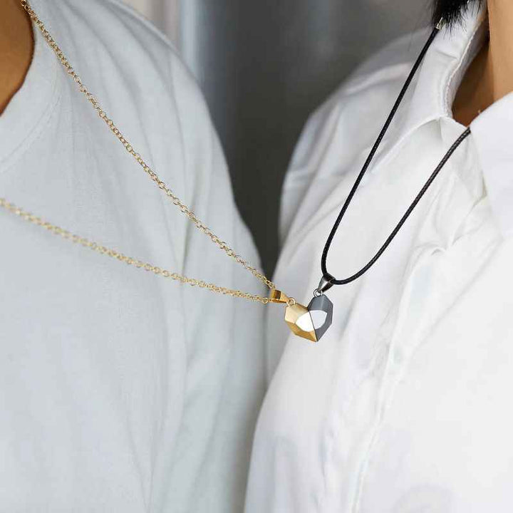 Heart Duo Necklaces - Perfect Gift for Couples