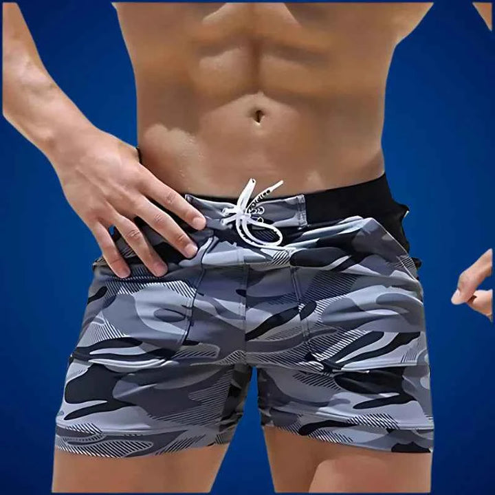 Men's Versatile and Comfortable Swim Shorts Dark Gray