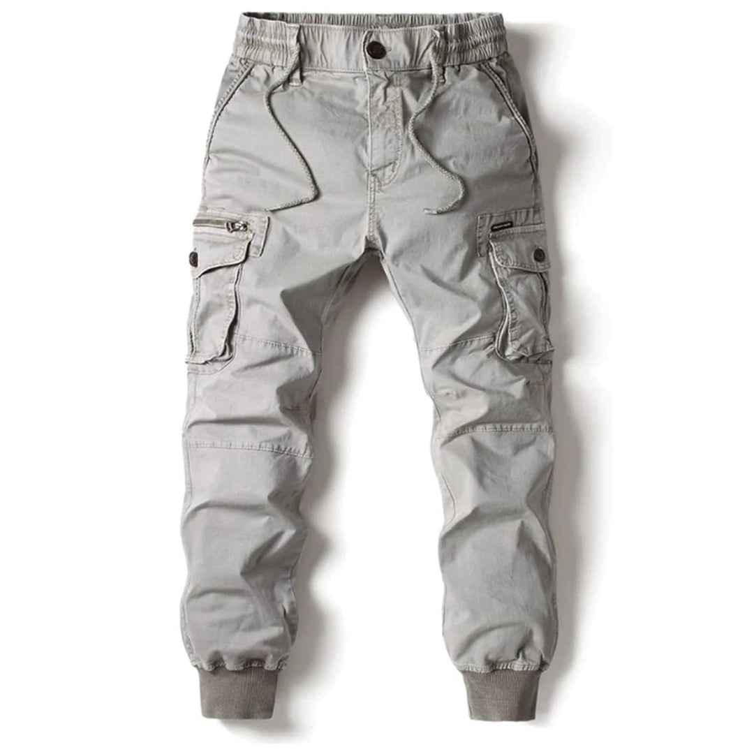 Men's Casual Cargo Pants – Comfortable Fit Light gray