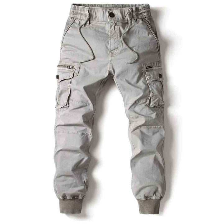Men's Casual Cargo Pants – Comfortable Fit Light gray
