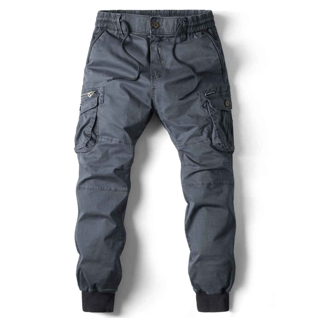 Men's Casual Cargo Pants – Comfortable Fit Dark gray