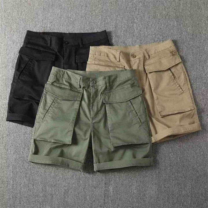 Men's Utility Cargo Shorts - Versatile and Functional Design