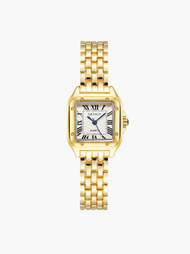 Vanora | Women's Vintage Quartz Watch in Gold or Silver Gold