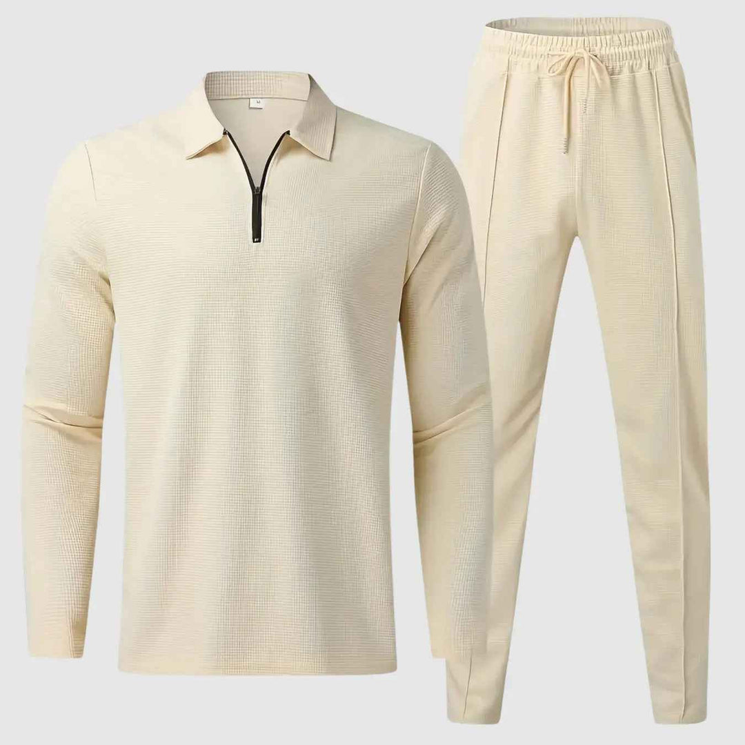 Men's Premium Motion Tracksuit - Apollo Style Khaki