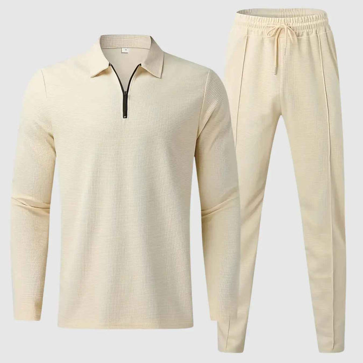 Men's Premium Motion Tracksuit - Apollo Style Khaki