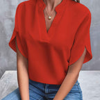 Women's Stylish Casual Shirt Red
