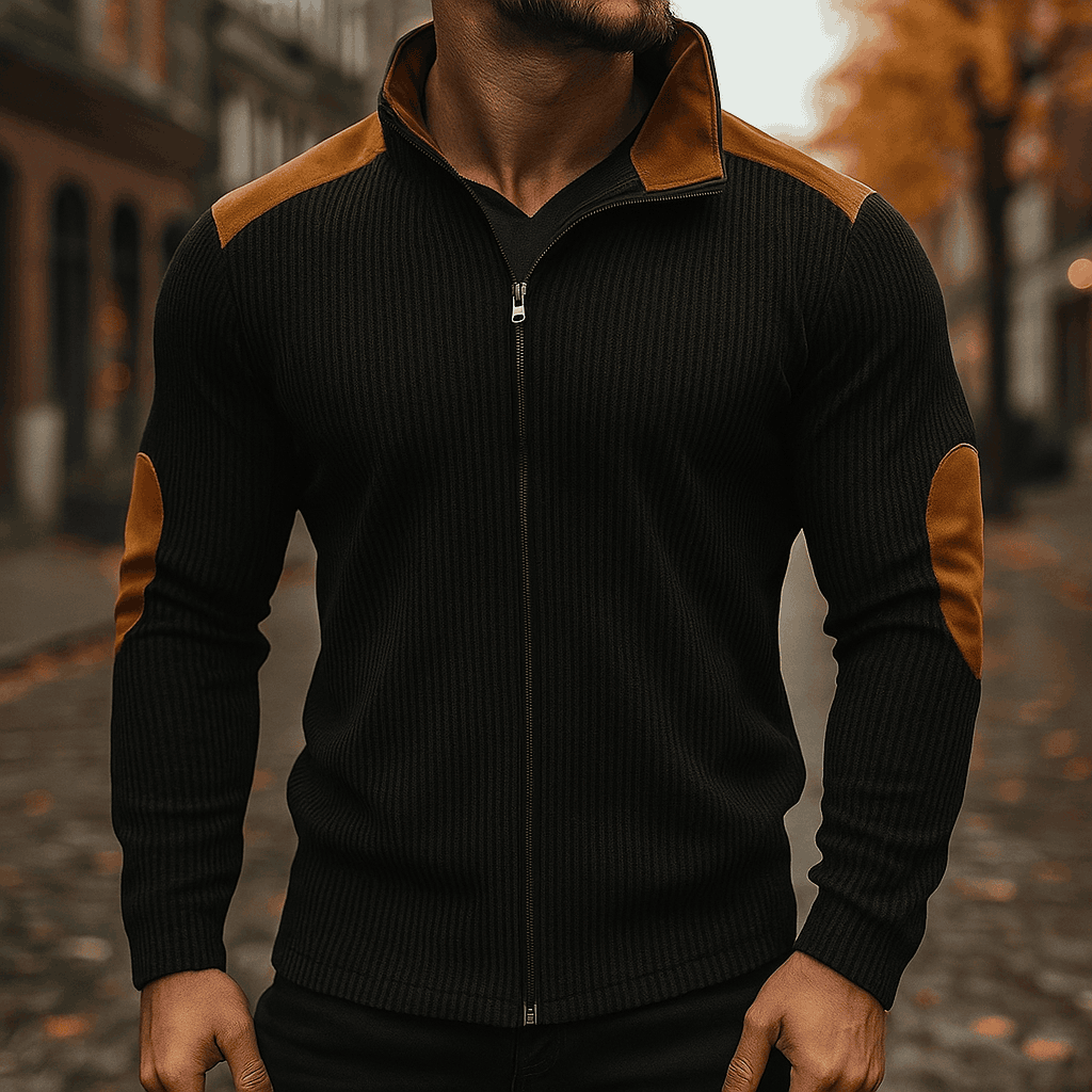 Velvet Jacket for Men- Stylish Outerwear for Any Occasion Black