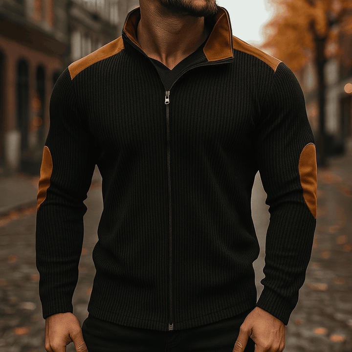 Velvet Jacket for Men- Stylish Outerwear for Any Occasion Black