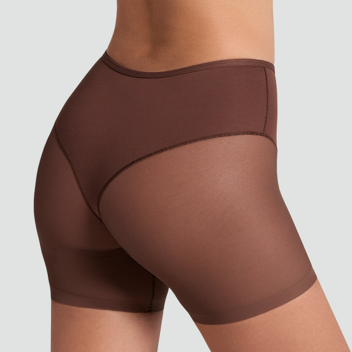 Agate | Women's Seamless Breathable Shaper Underwear Brown